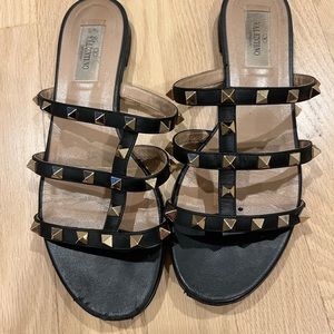 Valentino rockstud sandals 37